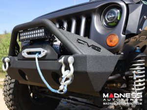 Jeep Wrangler JL Stubby Front Bumper - Mid Width - Steel - FS-15